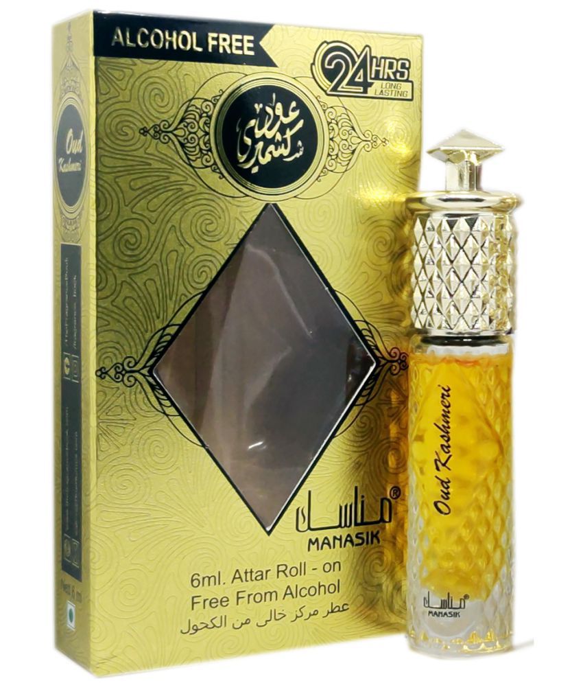     			MANASIK  OUD KASHMERI  Concentrated   Attar Roll On 6ml .