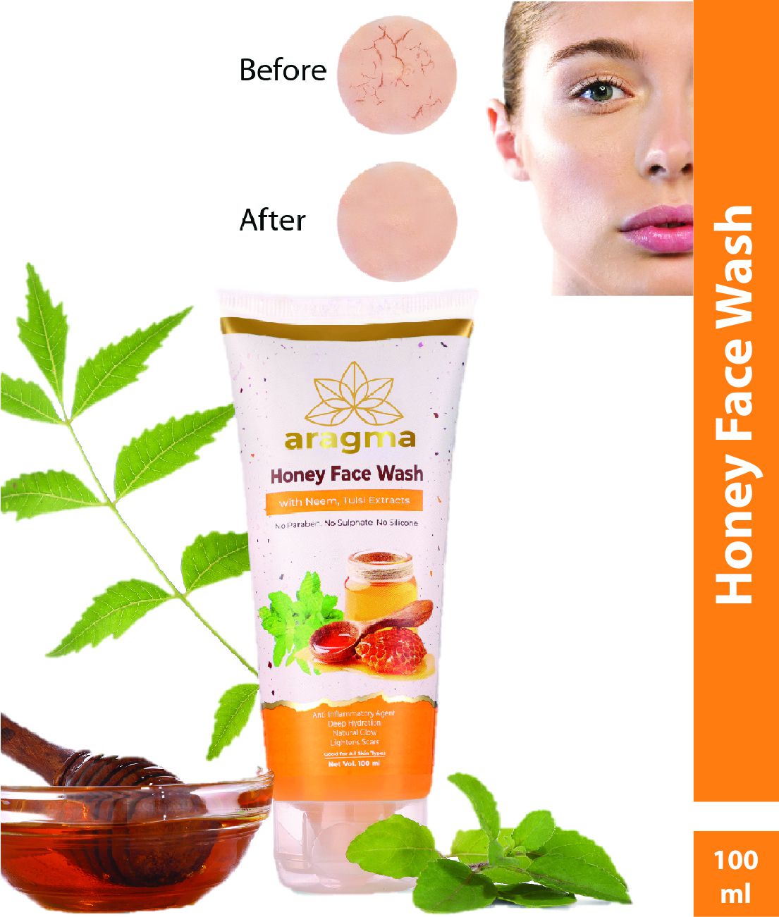     			Aragma - Excess Oil Removal Face Wash For All Skin Type ( Pack of 1 )