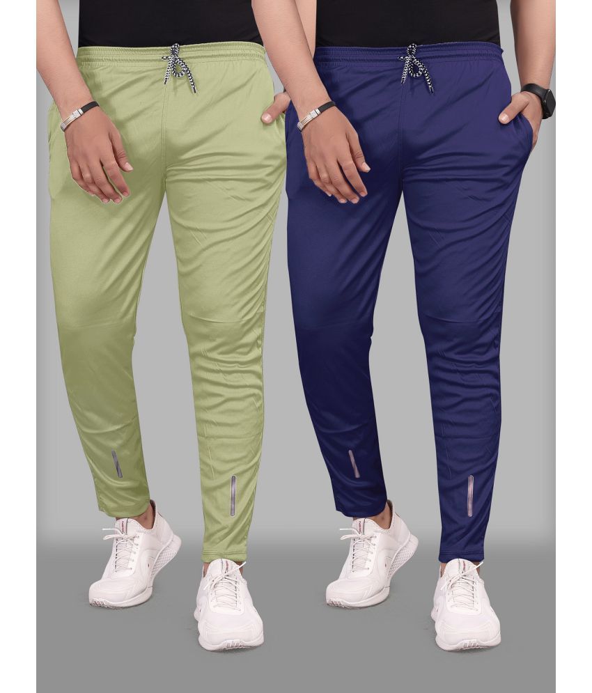     			Gazal Fashions - Multicolor Polyester Men's Trackpants ( Pack of 2 )