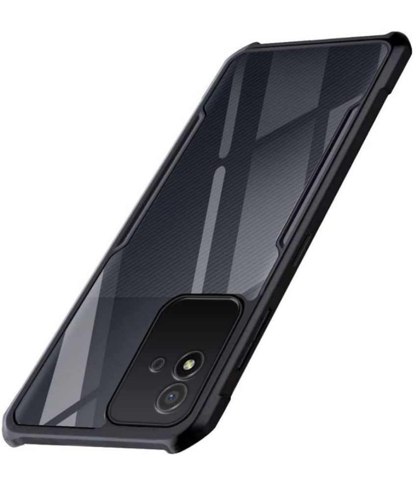     			Kosher Traders - Black Polycarbonate Shock Proof Case Compatible For Realme Narzo 50i ( Pack of 1 )