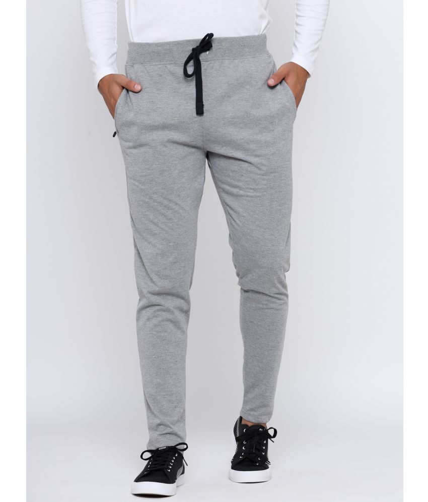     			MADTEE - Grey Cotton Blend Men's Trackpants ( Pack of 1 )