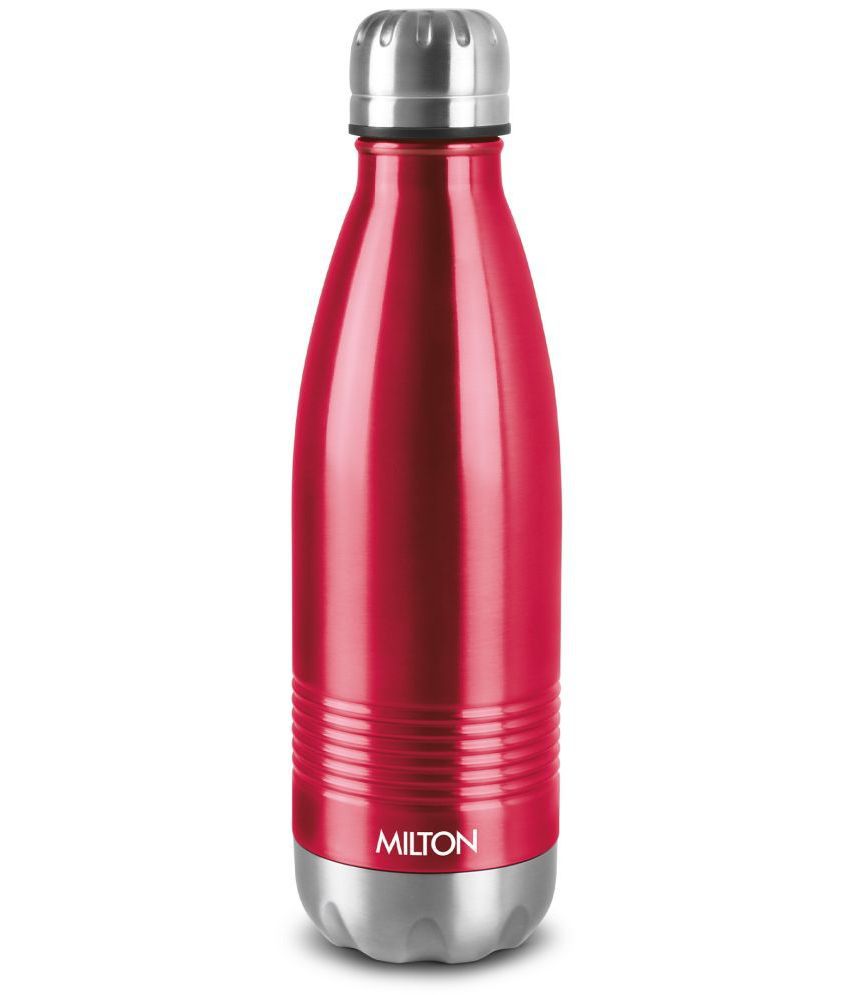     			Milton Duo DLX 500 Thermosteel 24 Hours Hot and Cold Water Bottle, 500 ml, Maroon | Leak Proof | Office Bottle | Gym | Home | Kitchen | Hiking | Trekking | Travel Bottle