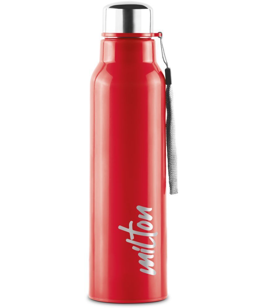     			Milton Steel Fit 900 Insulated Inner Stainless Steel Water Bottle, 1 Piece, 630 ml, Red | Easy Grip | Leak Proof | Hot or Cold | School | Office | Gym | Hiking | Treking | Travel Bottle