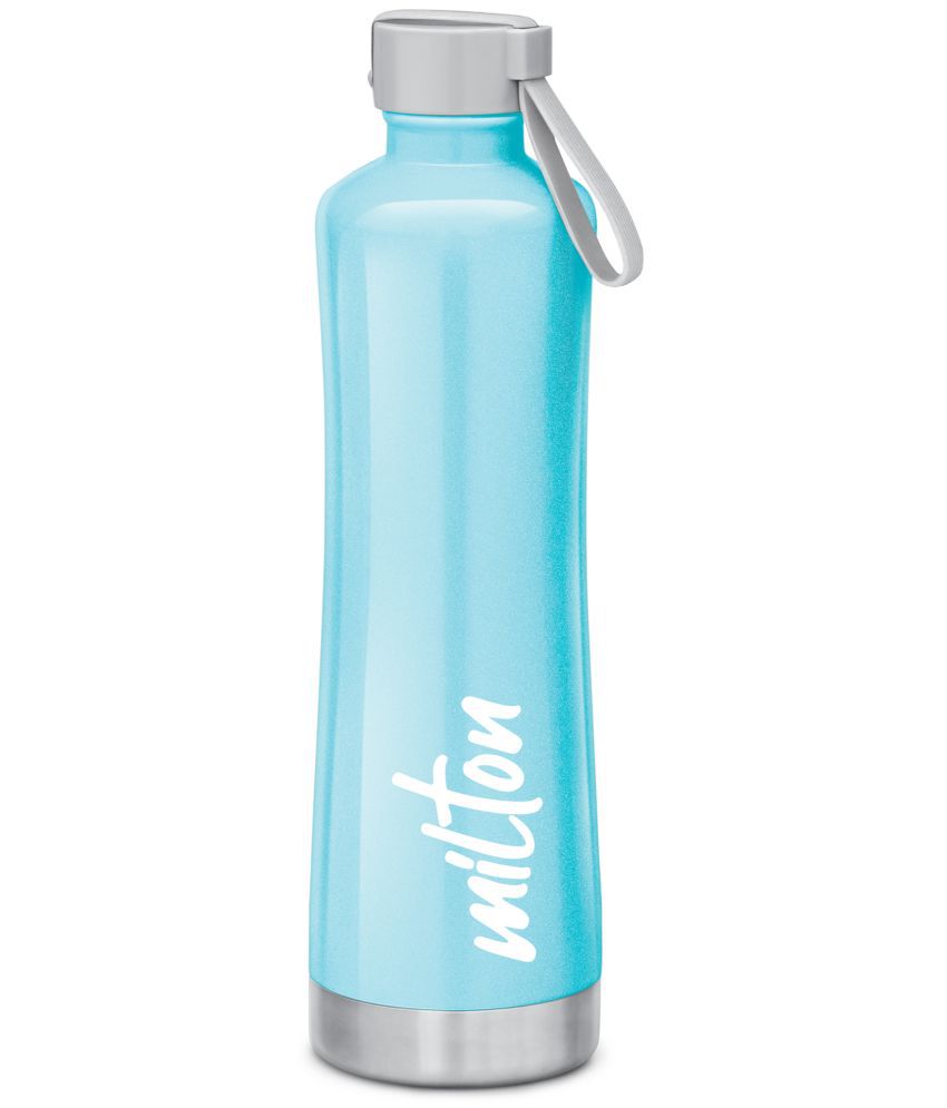     			Milton New Tiara 900 Stainless Steel 24 Hours Hot and Cold Water Bottle, 750 ml, Sky Blue