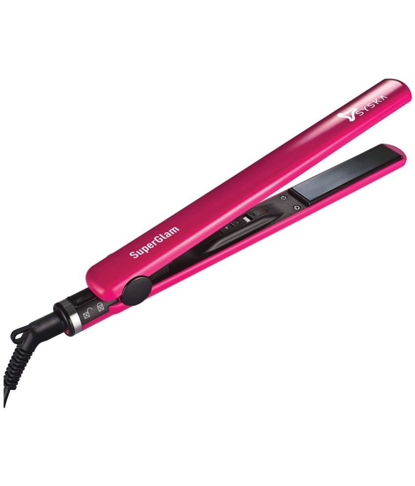 Syska HS6812 Pink Hair Straightener Price in India Buy Syska
