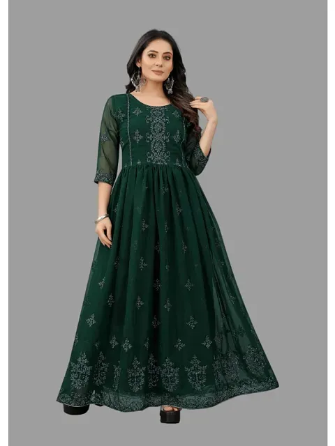 Party wear 2025 gowns snapdeal