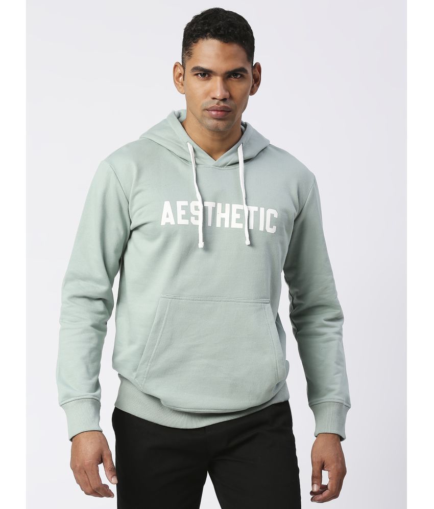     			Aesthetic Nation - Mint Green Cotton Regular Fit Men's Sweatshirt ( Pack of 1 )