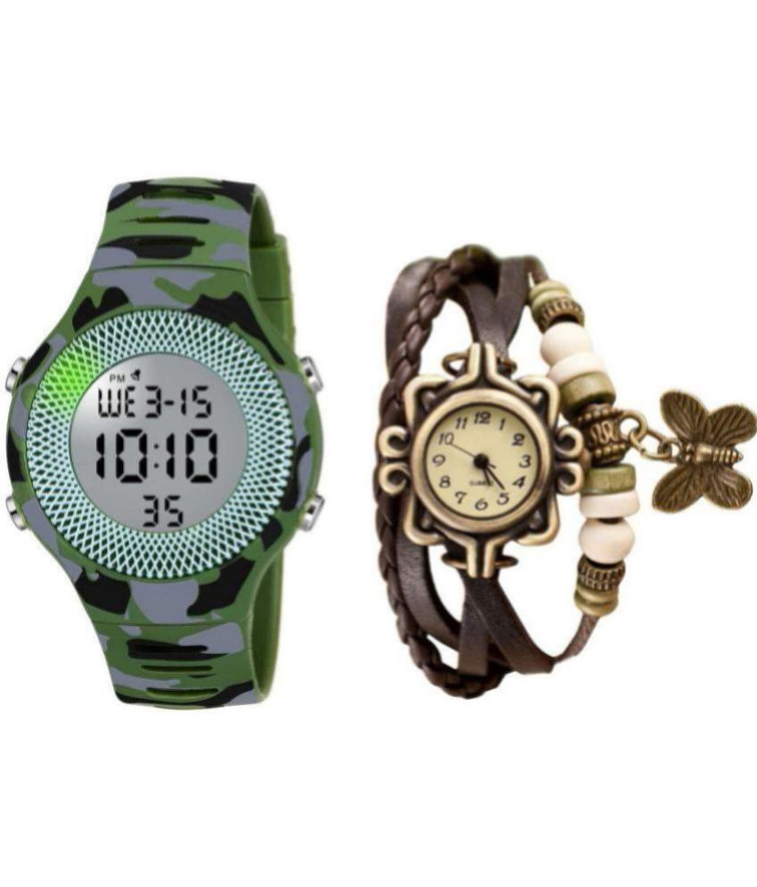     			DECLASSE - Digital Watch Watches Combo For Women and Girls ( Pack of 2 )
