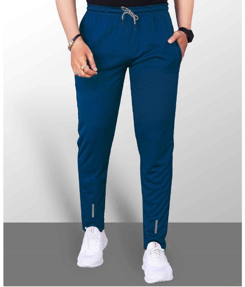     			Gazal Fashions - Blue Polyester Men's Trackpants ( Pack of 1 )