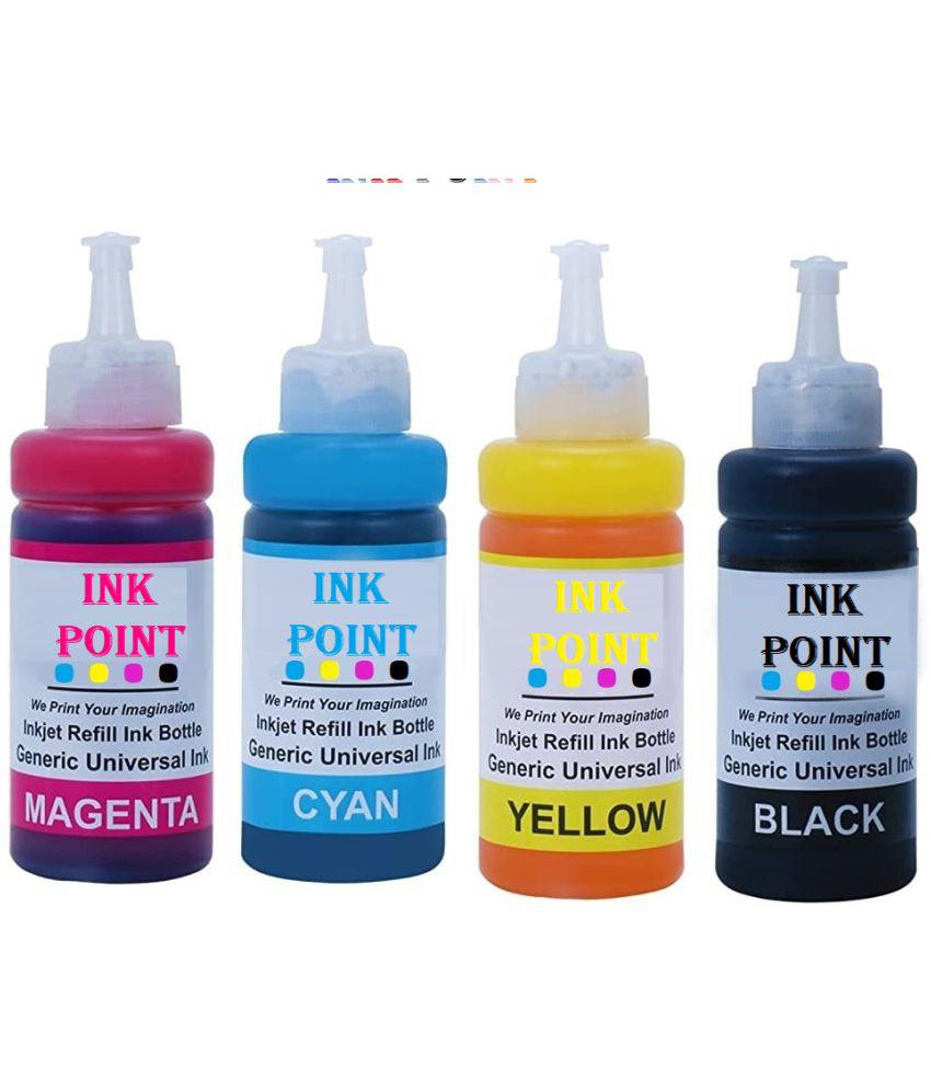     			INK POINT Multicolor Four bottles Refill Kit for H_P DeskJet Ink 2515 / 1015 / 1018 / 1515 / 1518 / 2515 / 2545 / 2548 / 26