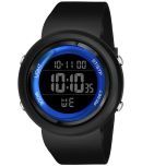 Hala - Black Silicon Digital Men's Watch