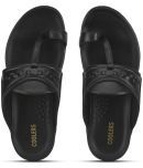 Liberty - Black Men's Leather Slipper