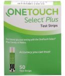 Onetouch Select Plus 50 Sugar Test Strips