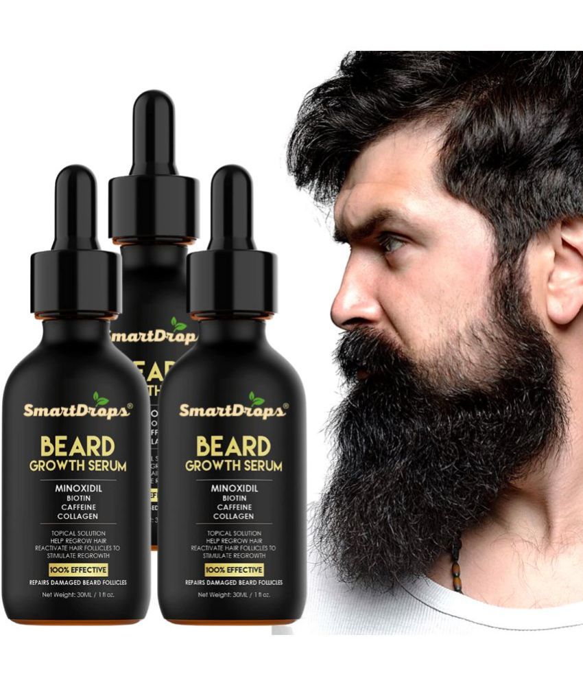     			Smartdrops - 30mL For a Shiny Beard Beard Oil ( Pack of 3 )