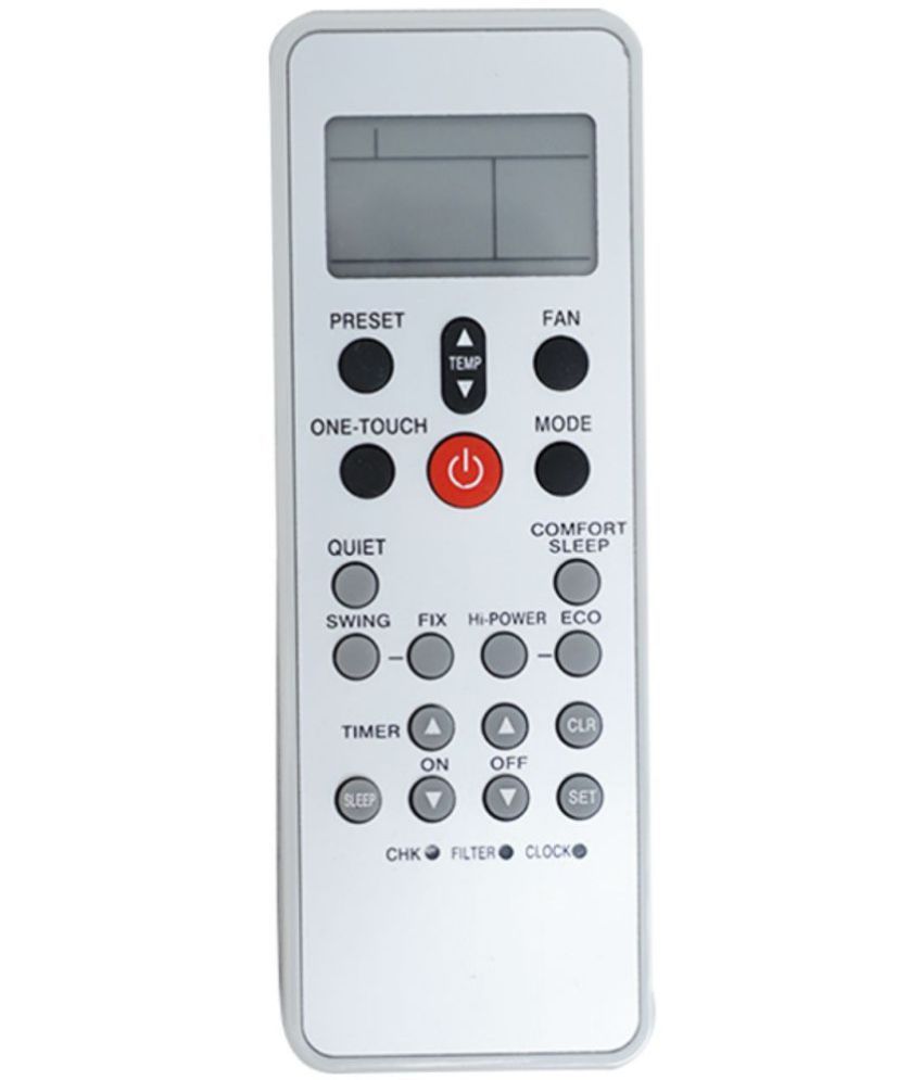     			Upix 117 AC Remote Compatible with Toshiba AC