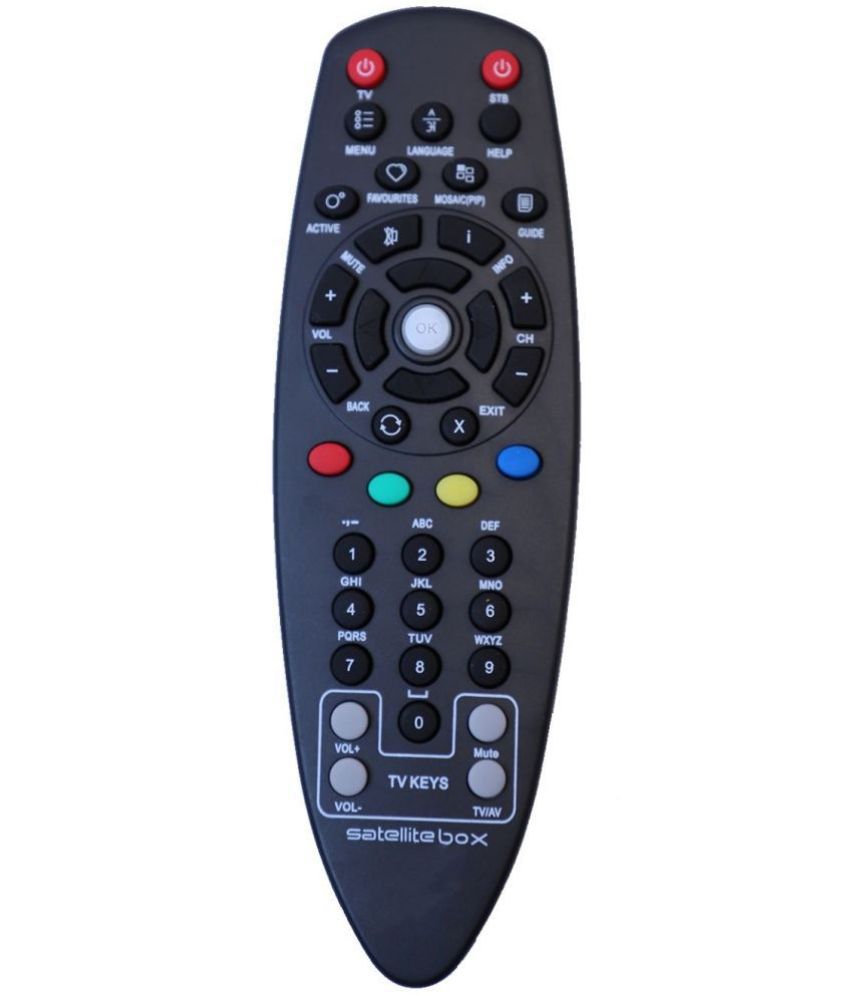     			Upix 13B DTH Remote Compatible with Videocon D2H Set Top Box
