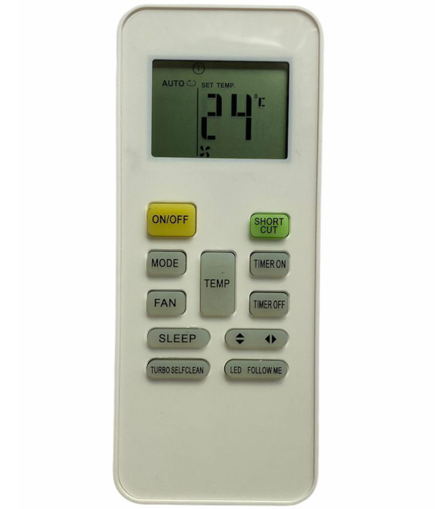     			Upix 142 AC Remote Compatible with Voltas AC