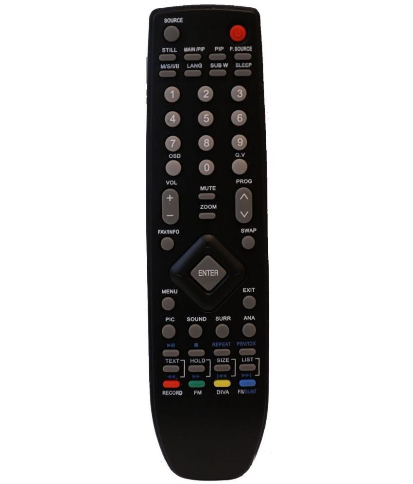     			Upix 1677 LCD/LED TV Remote Compatible with Onida LCD/LED TV