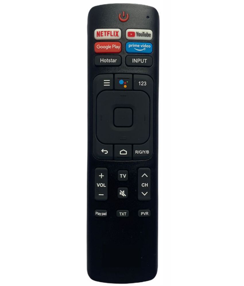     			Upix 846 Smart (No Voice) TV Remote Compatible with Vu Smart LCD/LED TV