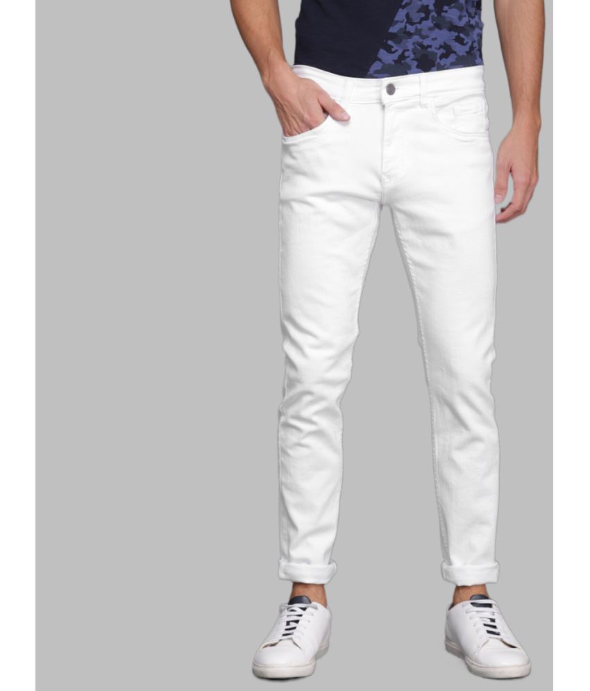     			x20 - White Denim Slim Fit Men's Jeans ( Pack of 1 )