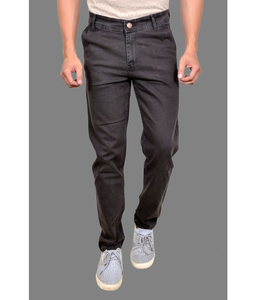     			MOUDLIN - Coffee Denim Slim Fit Men's Jeans ( Pack of 1 )