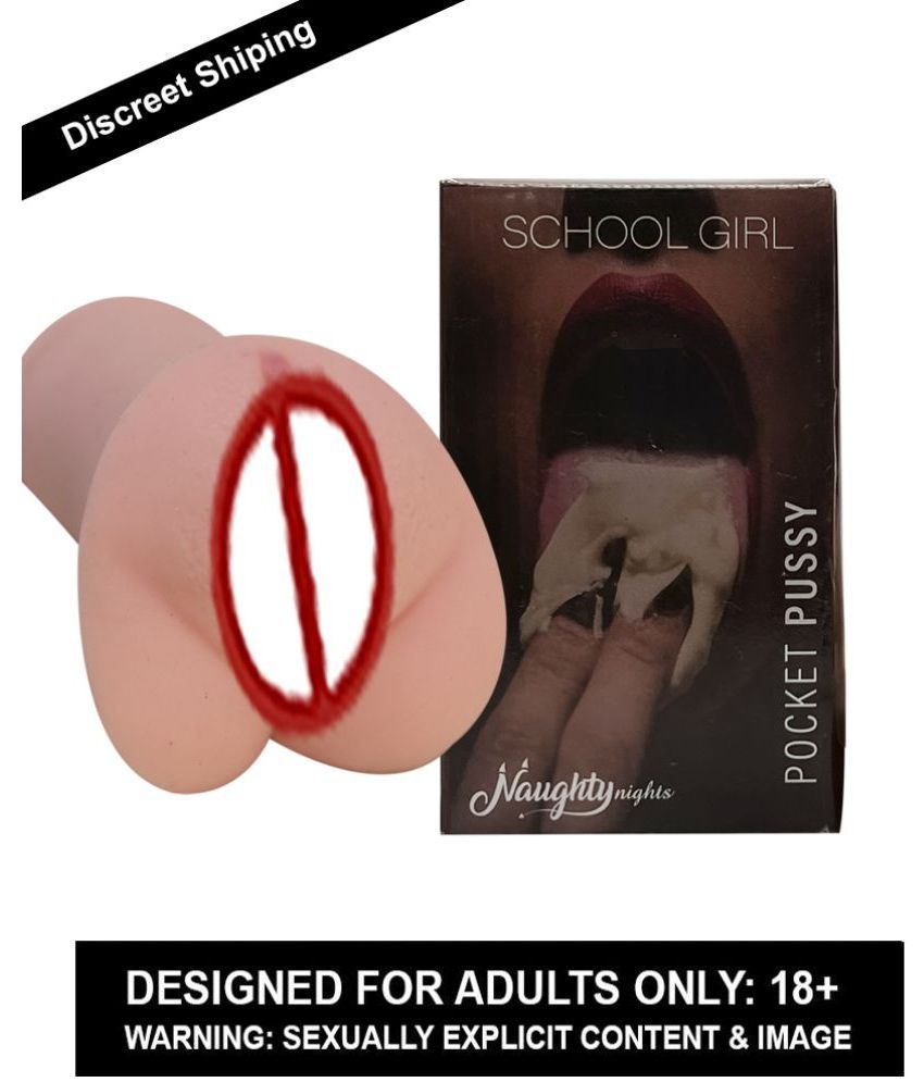     			School Girl Premium Silicone Pocket Pussy Male Masturbator I Sex toy for Men I Real Life Highlights | Handy Size Masturbator I Vagaina Pussy