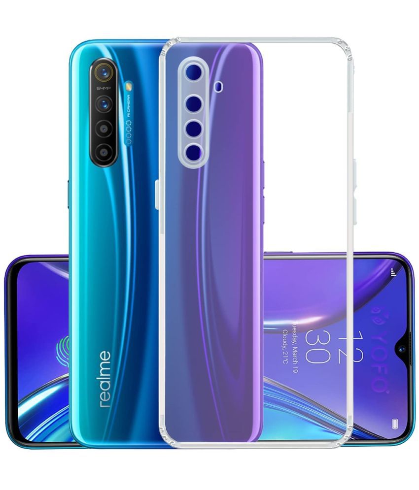     			ZAMN - Transparent Silicon Silicon Soft cases Compatible For Realme X2 ( Pack of 1 )