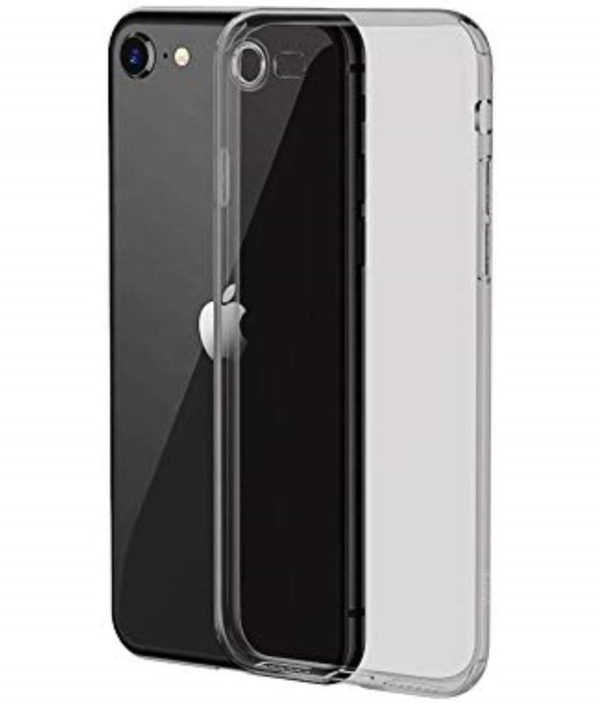     			ZAMN - Transparent Silicon Silicon Soft cases Compatible For Apple Iphone 8 ( Pack of 1 )