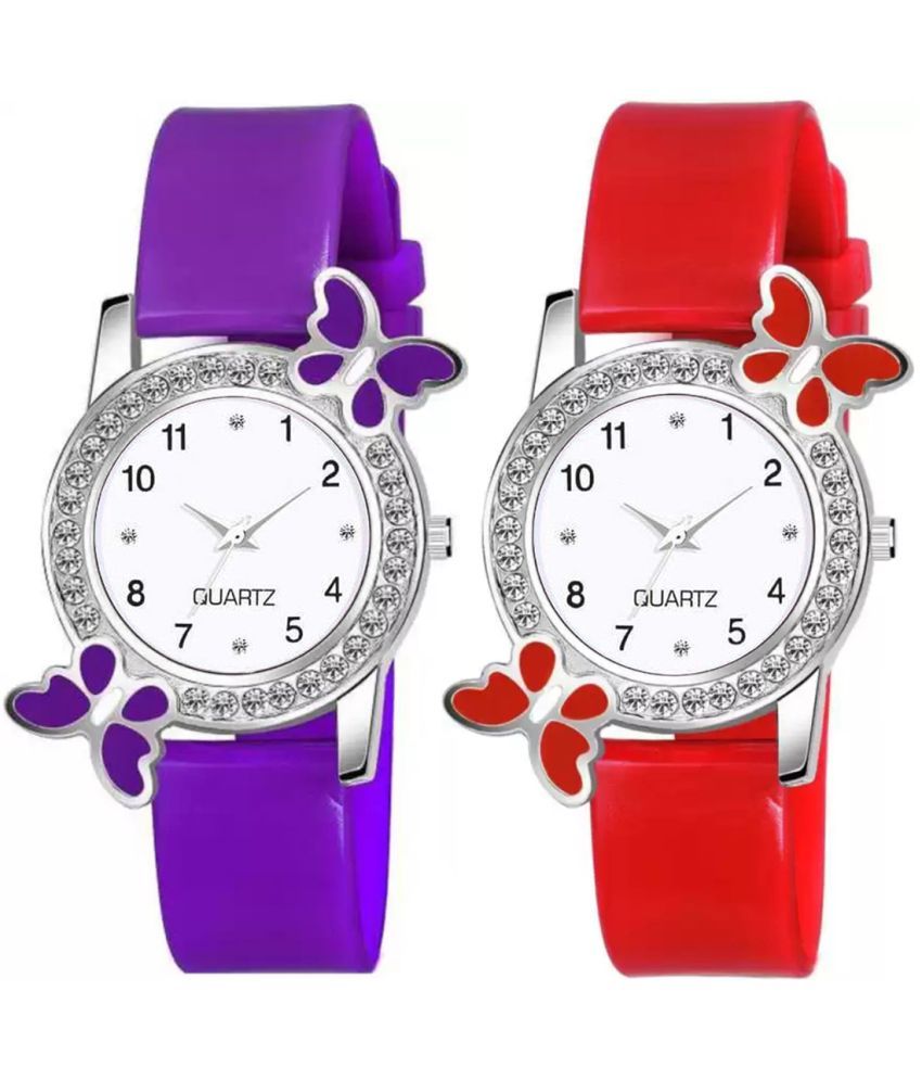     			twixy - Analog Watch Watches Combo For Women and Girls ( Pack of 2 )