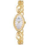 Aglance - Gold Metal Analog Womens Watch