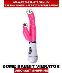FEMALE ADULT SEX TOYS DOME SILICON RABBIT G-Spot Vibrator For Women