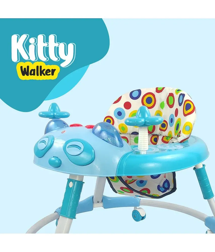 Dash Kitty with Baby Walker - Blue