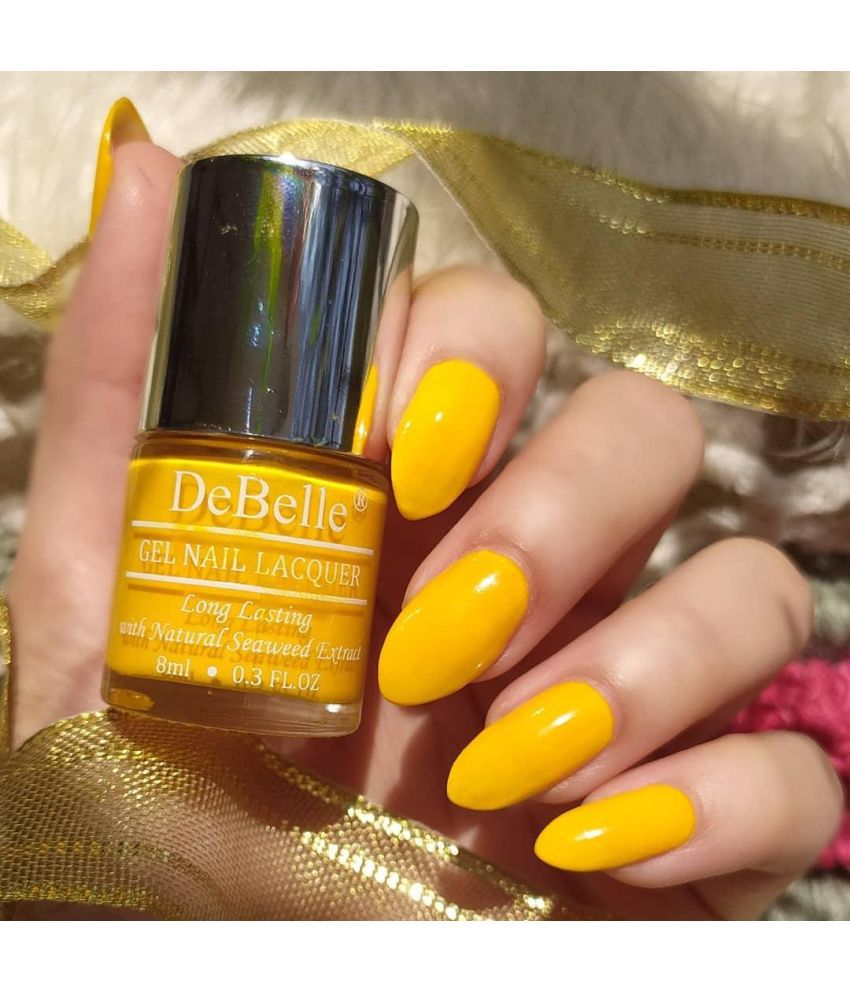     			DeBelle Gel Nail Lacquer Caramelo Yellow (Bright Yellow), 8ml