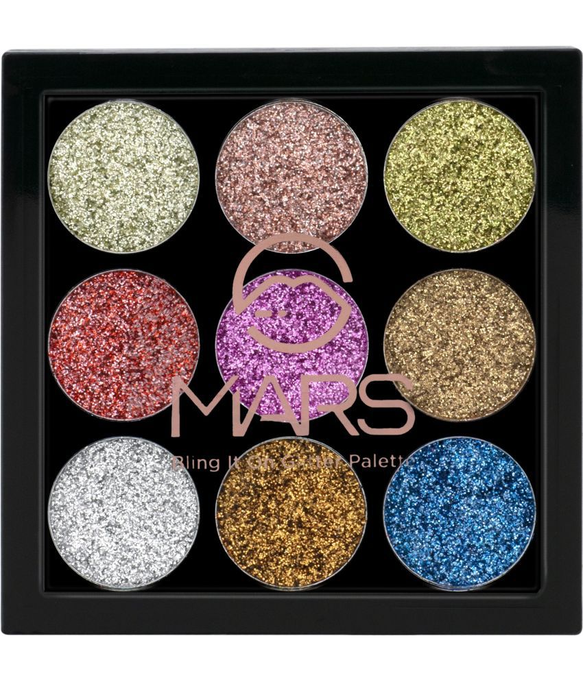     			MARS Glitter Eyeshadow Palette 7.65 g (Shade-02)