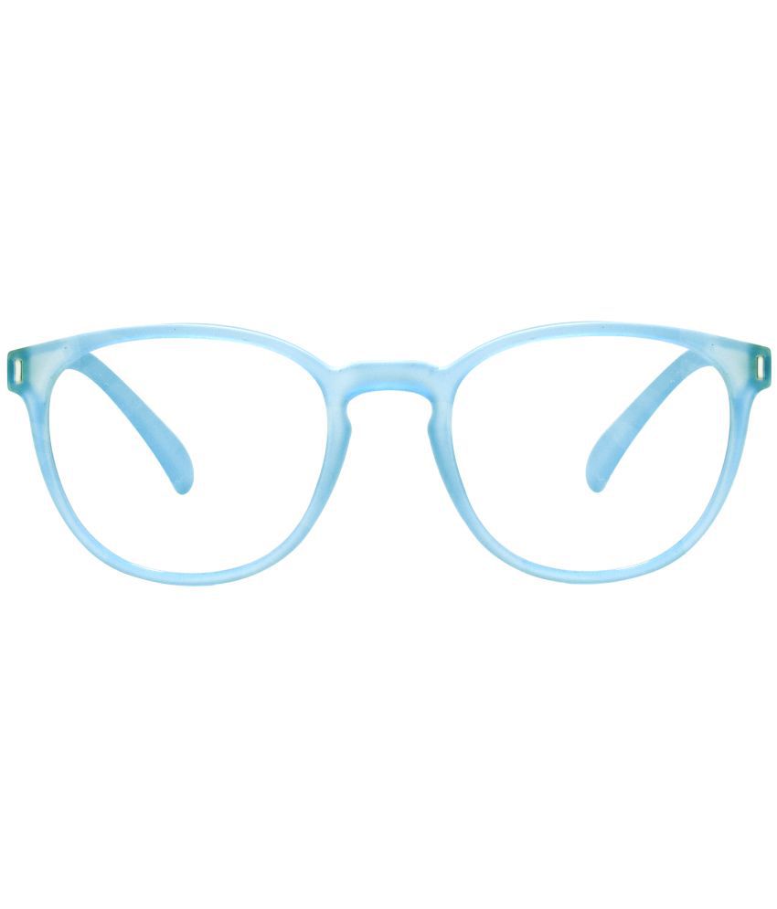     			Peter Jones - Blue Round Eyeglass Frame ( Pack of 1 )