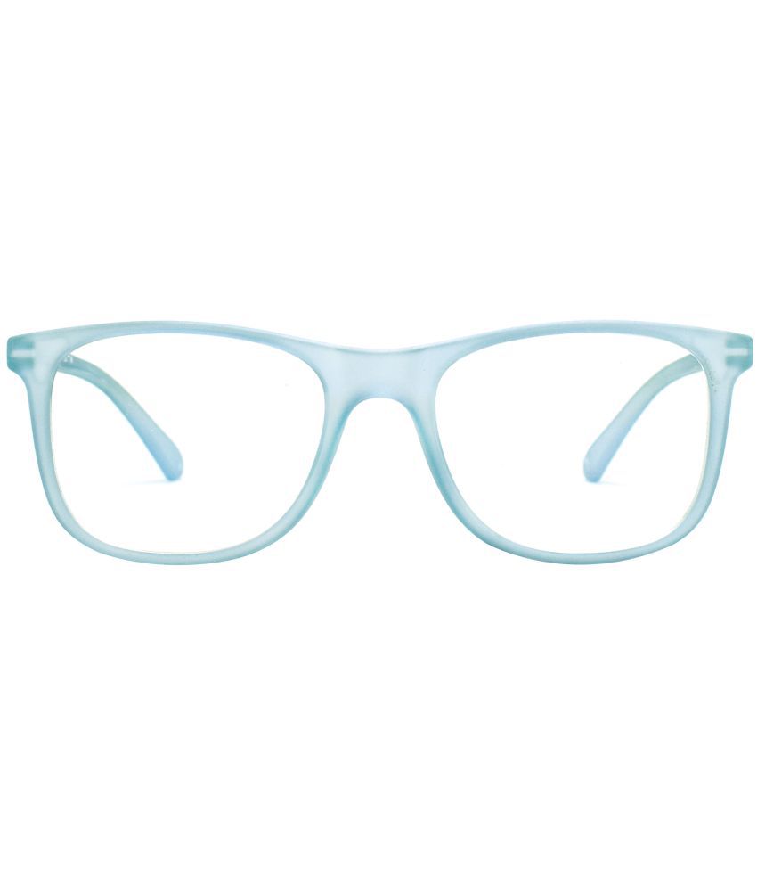     			Peter Jones - Blue Square Eyeglass Frame ( Pack of 1 )