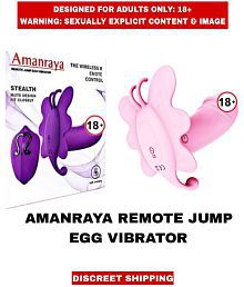 ADULT SEX TOYS AMANRAYA REMOTE JUMP EGG  WIRELESS REMOTE CONTROL VIBRATOR For Women