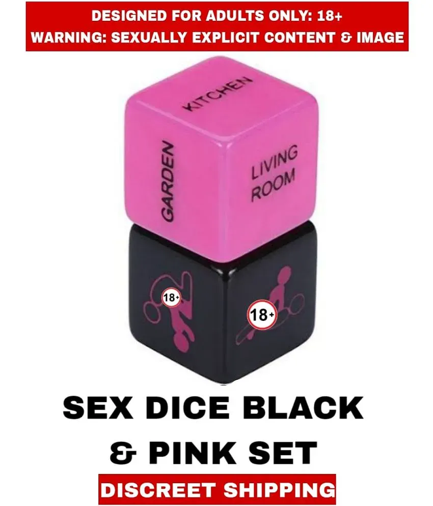 ADULT SEX TOYS FUNNY GAMES DICE BLACK & PINK SET For Couples: Buy ADULT SEX  TOYS FUNNY GAMES DICE BLACK & PINK SET For Couples at Best Prices in India  - Snapdeal