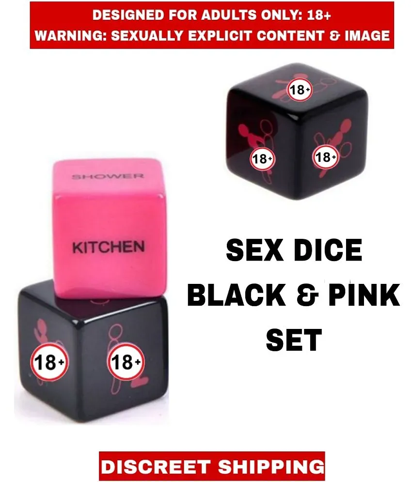 ADULT SEX TOYS FUNNY GAMES DICE BLACK & PINK SET For Couples: Buy ADULT SEX  TOYS FUNNY GAMES DICE BLACK & PINK SET For Couples at Best Prices in India  - Snapdeal