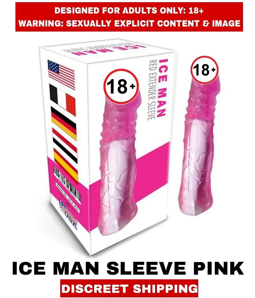 MALE ADULT SEX TOYS PENIS ICE MAN PINK EXTENDER SILICON SLEEVE For Men: Buy  MALE ADULT SEX TOYS PENIS ICE MAN PINK EXTENDER SILICON SLEEVE For Men at  Best Prices in India -