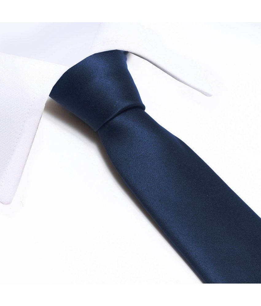     			Axlon Blue Plain Silk Necktie