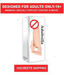 Peniss Extender Super Soft Silicone Realistic Cock sleeve Reusable Condoms Sex Toys For Men On The Dick Scrotum Bondage