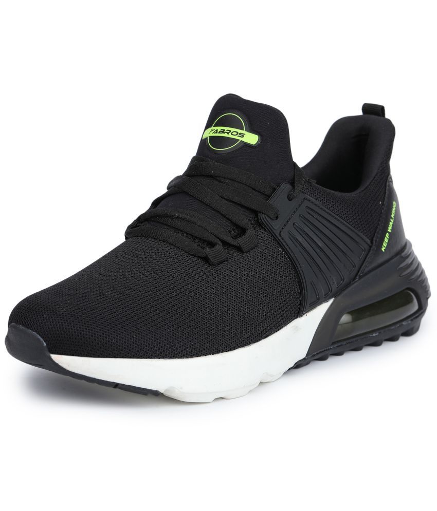     			Abros - FRANCIS Black Men's Sports Running Shoes