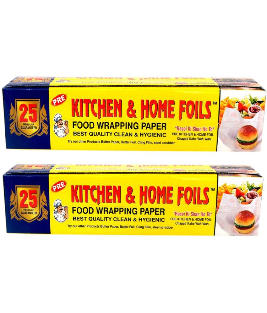     			KITCHEN & HOME FOILS - White Paper Food Wrapping Paper