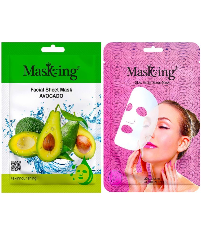     			Masking - Fairness Sheet Mask For All Skin Type ( Pack of 2 )