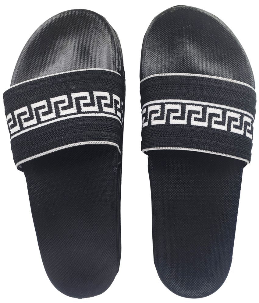     			Pampy Angel - Black Men's Slide Flip flop