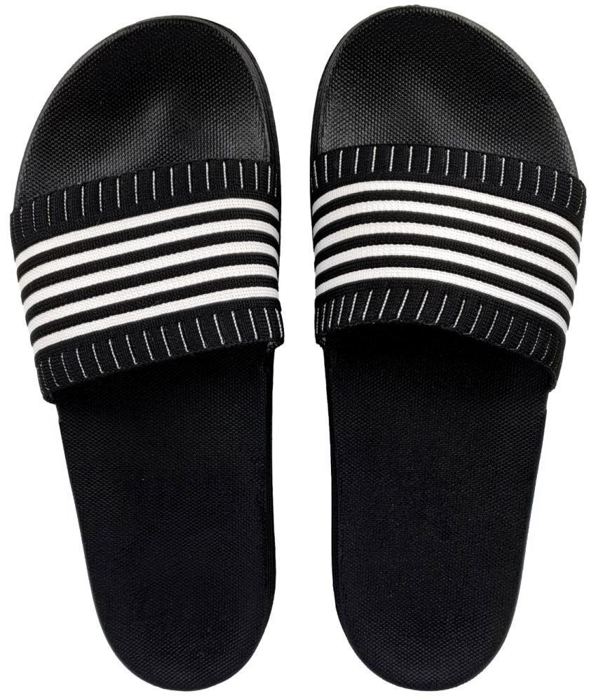     			Pampy Angel - Black Men's Slide Flip flop