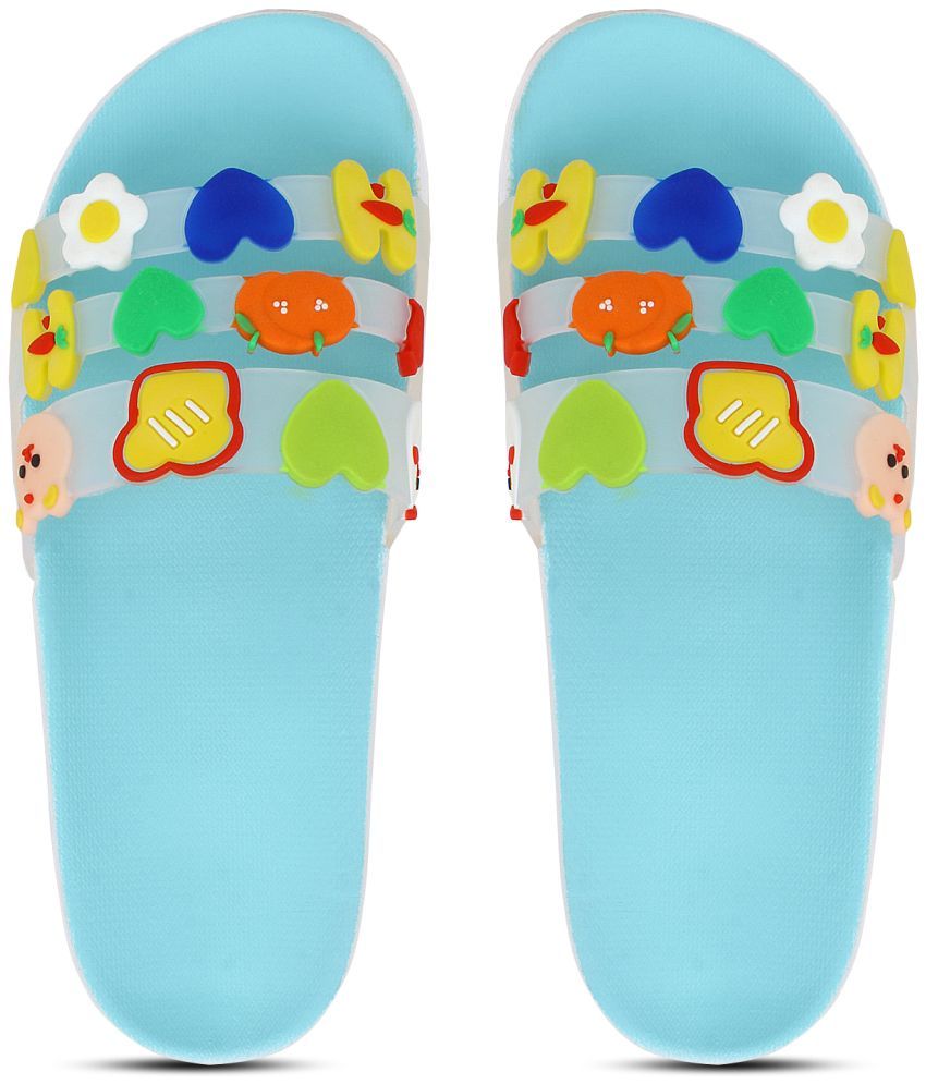     			Pampy Angel - Blue Women's Slide Flip flop