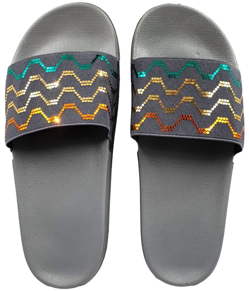     			Pampy Angel - Light Grey Women's Slide Flip flop