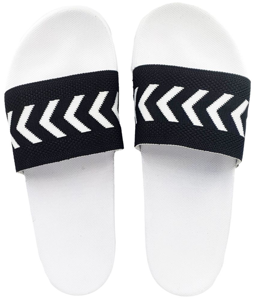     			Pampy Angel - White Men's Slide Flip flop